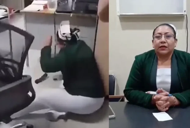 Elizabeth López, jefa de enfermeras del Instituto Mexicano del Seguro Social (IMSS) en Puebla