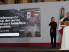 La presidenta Claudia Sheunbaum y Eduardo Clark, subsecretario de Integración y Desarrollo del Sector Salud