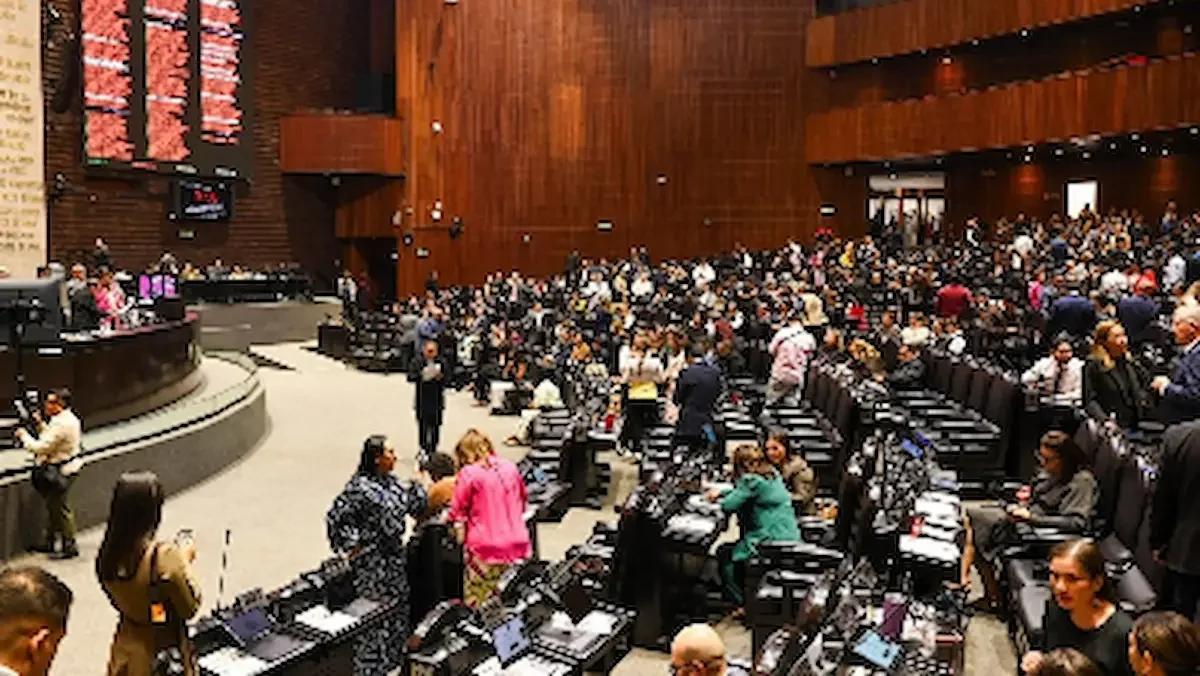 Sesión en la Cámara de Diputados